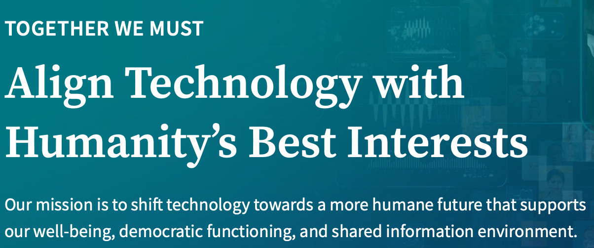 Center for Humane Technology AI Aware