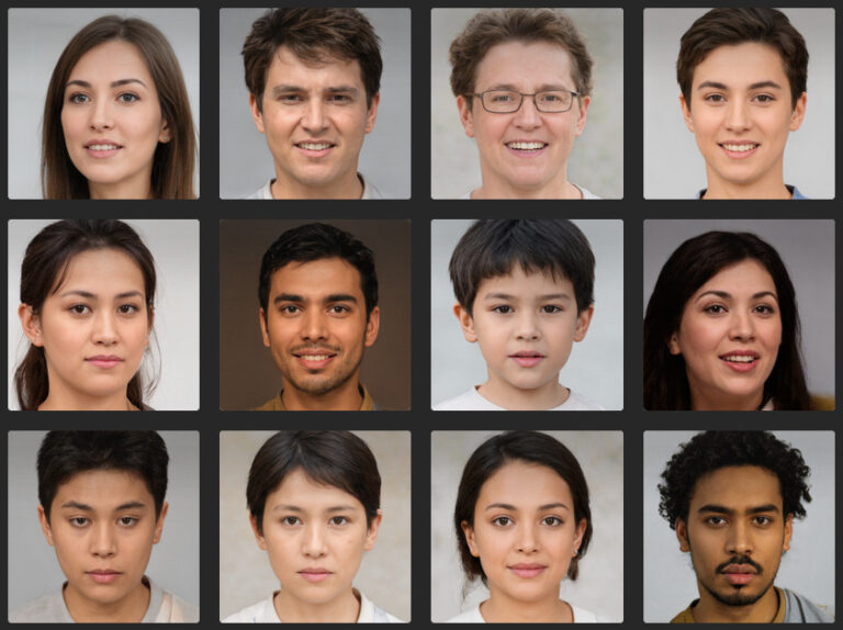 I volti generati dall'AI sono percepiti come più reali di quelli umani