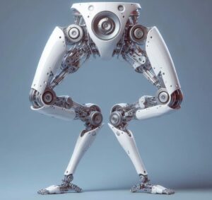 Robot con due gambe