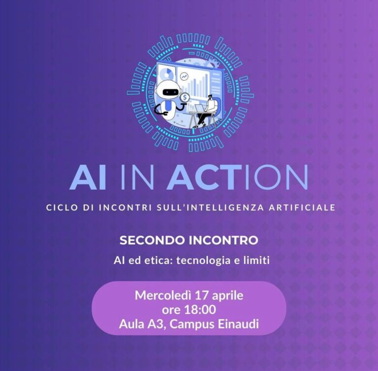 AI in ACTion | Evento 17 aprile - secondo incontro